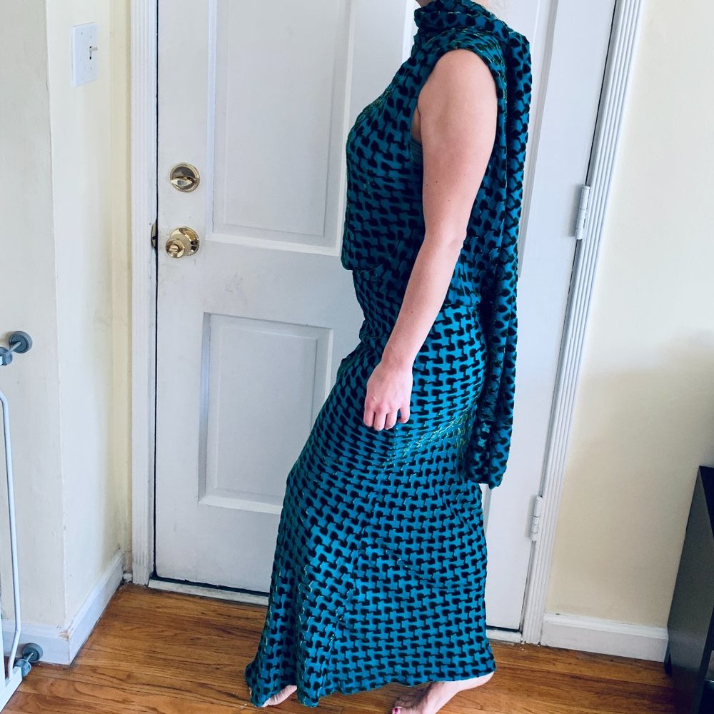 Balmain silk dress size 40